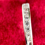 BW James Jewelers Channel Set Diamond Wedding Band