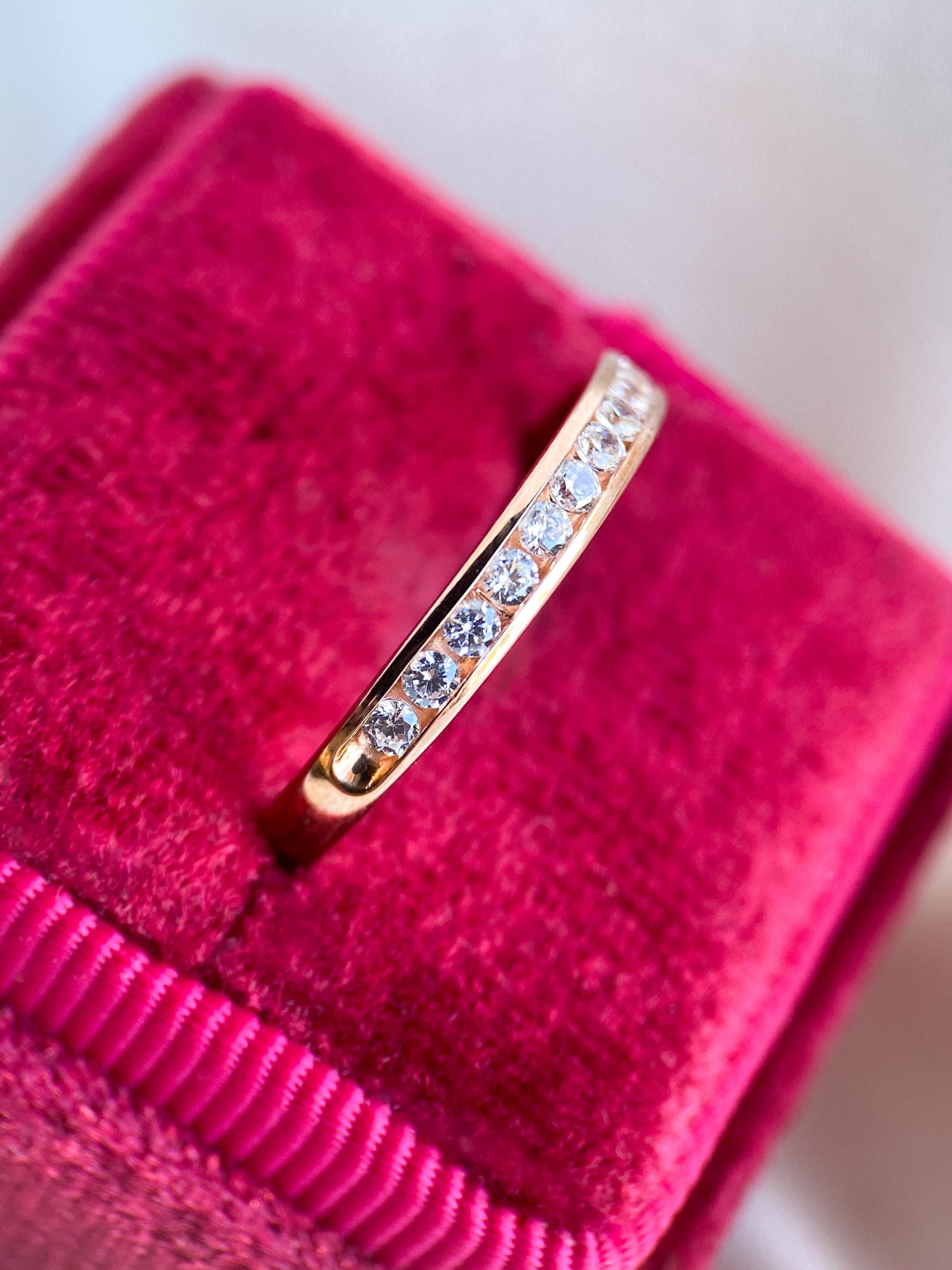 BW James Jewelers Channel Set Diamond Wedding Band (M)