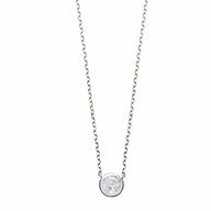 BW James Jewelers Diamond Pendant 14K Diamond Pear-Shape Pendant