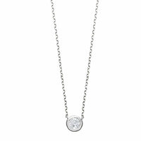 BW James Jewelers Diamond Pendant 14K Diamond Pear-Shape Pendant