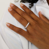 BW James Jewelers Double Prong Set Diamond Wedding Band (L)