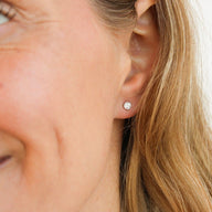 BW James Jewelers Martini Set Diamond Stud Earrings (S)