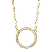 BW James Jewelers Necklace 14k Yellow Gold Diamond Pendant