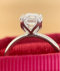 BW James Jewelers Signature Basket Solitaire