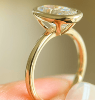 BW James Jewelers Signature Bezel Solitaire