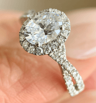 BW James Jewelers Signature Halo & Twist