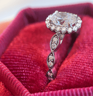 BW James Jewelers Signature Milgrain Halo