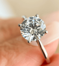 BW James Jewelers Signature Tapered Basket Solitaire
