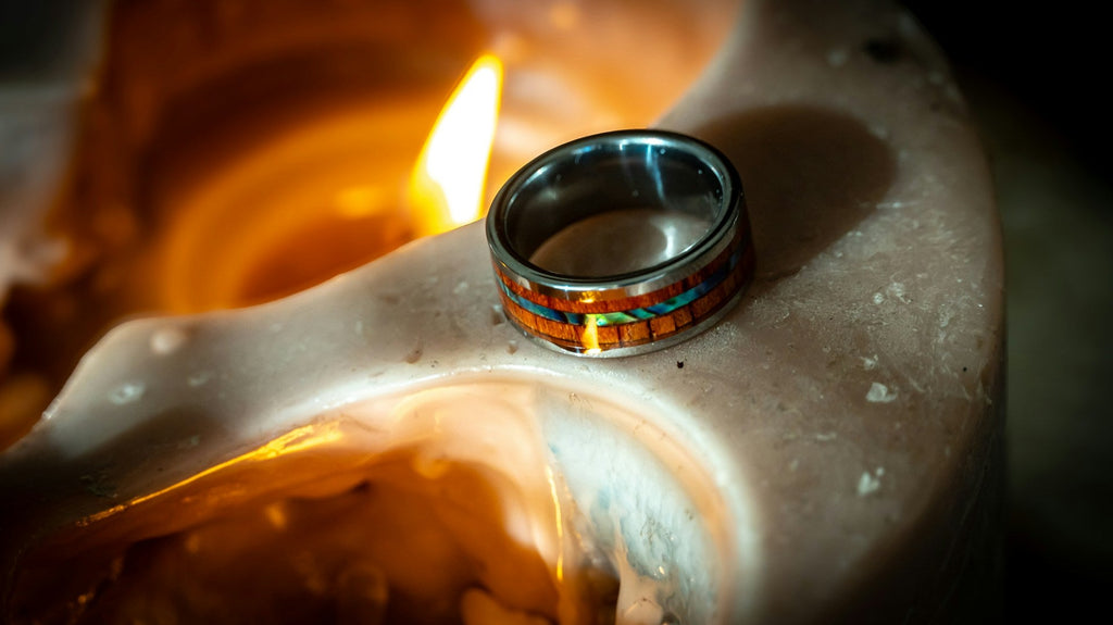 bourbon barrel rings