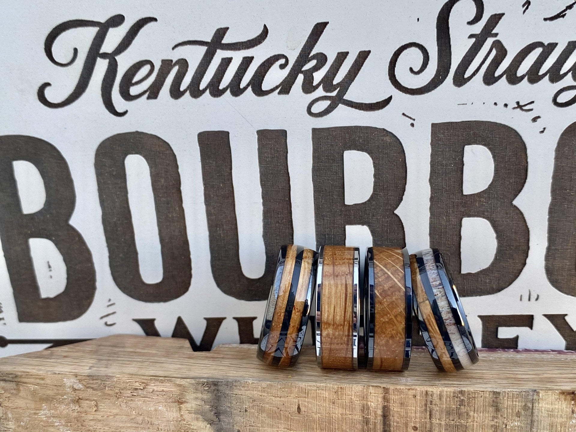 Handmade Kentucky Bourbon Barrel And Bourbon Whiskey Barrel Rings