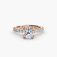 Solitaire with Pavé 6