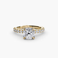 Solitaire with Pavé 6