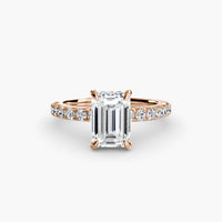 Solitaire with Pavé 6