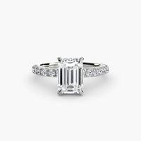 Solitaire with Pavé 6