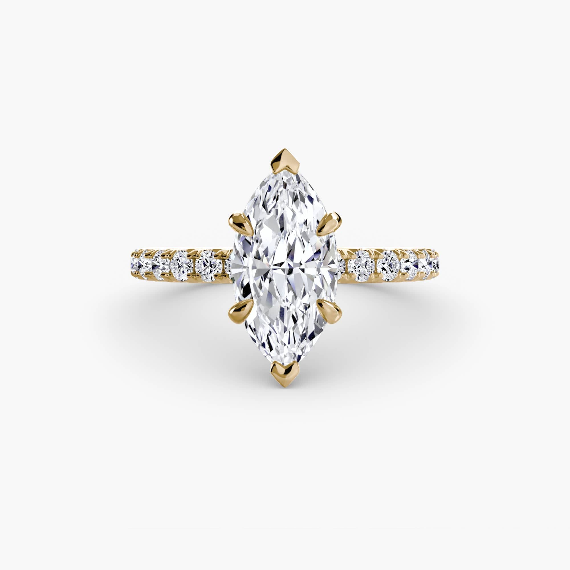 Solitaire with Pavé 6