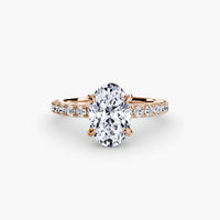 Solitaire with Pavé 6