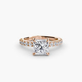 Solitaire with Pavé 6