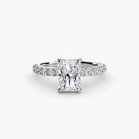 Solitaire with Pavé 6