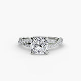 The Twisted Pavé Solitaire