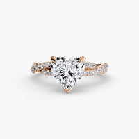 The Twisted Pavé Solitaire