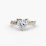 The Twisted Pavé Solitaire