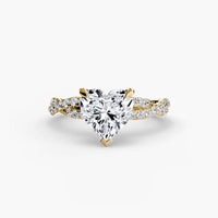 The Twisted Pavé Solitaire