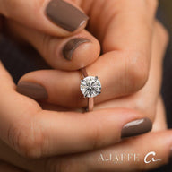 A. Jaffe Engagement Ring A. Jaffe Classic Solitaire  Semi-Mount Engagement Ring