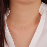 AURELIE GI ADA | Open Circle Necklace