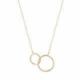 AURELIE GI Necklaces Yellow Gold HELEN | Interlinked Circles Necklace