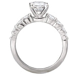 BW JAMES Engagement Rings "The Alexandria"  Semi-Mount Diamond Ring