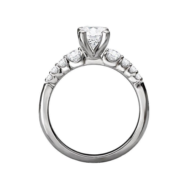 BW JAMES Engagement Rings "The Athen's" Classic Semi-Mount Diamond Ring