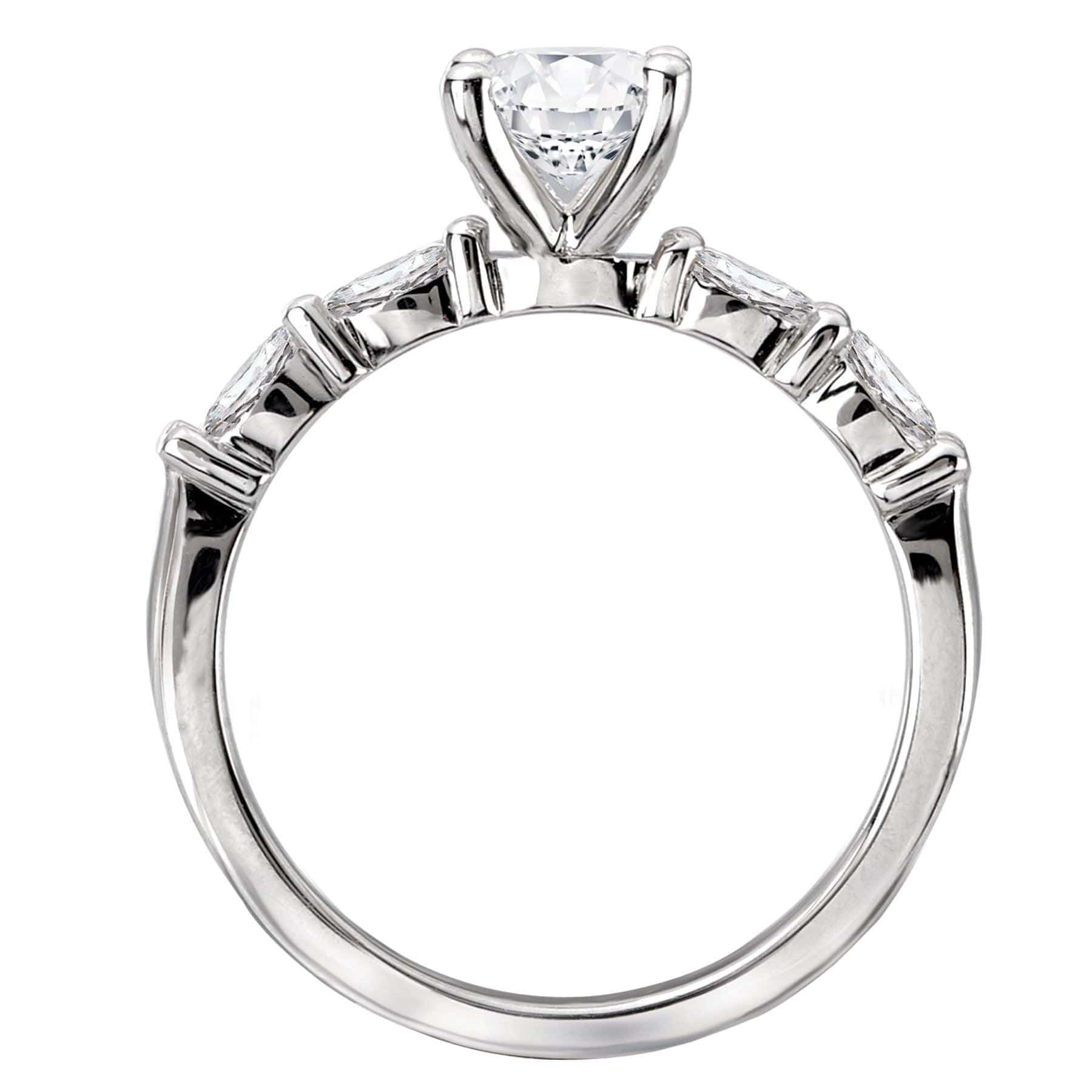 BW JAMES Engagement Rings "The Helena" Classic Semi-Mount Diamond Ring