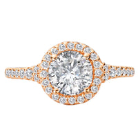 BW JAMES Engagement Rings "The Holland" Halo Semi-Mount Diamond Ring