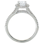 BW JAMES Engagement Rings " The Juno" Halo Semi-Mount Diamond Ring