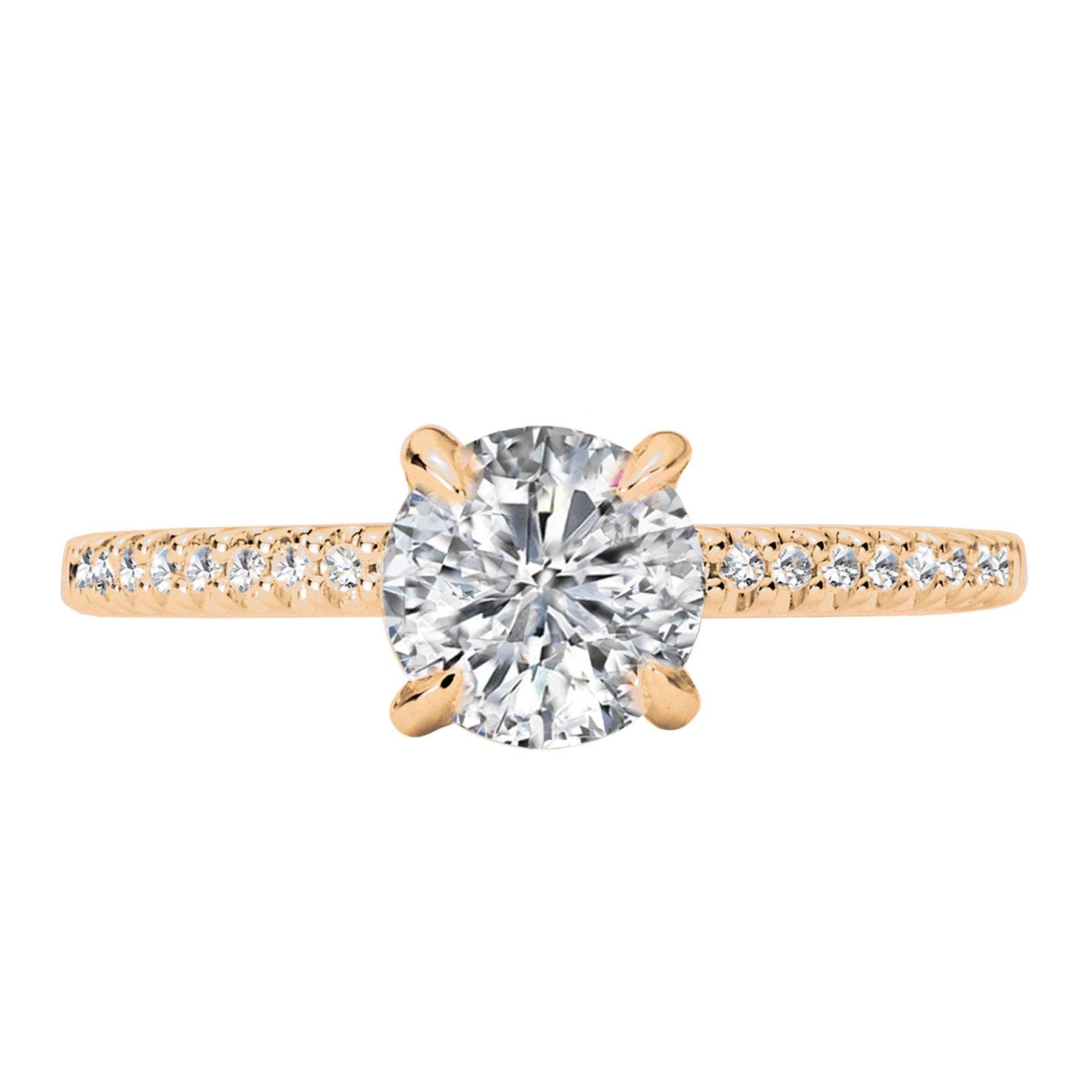 BW JAMES Engagement Rings "The London" Classic Semi-Mount Diamond Ring