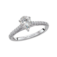 BW JAMES Engagement Rings "The Los Angeles" Peg Head Semi-Mount Diamond Ring