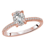 BW JAMES Engagement Rings "The Madison" Classic Semi-Mount Diamond Ring