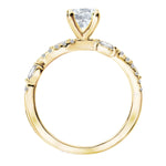 BW JAMES Engagement Rings "The Phoenix" Classic Semi-Mount Diamond Ring