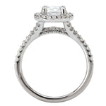 BW JAMES Engagement Rings " The Sierra" Halo Diamond Ring