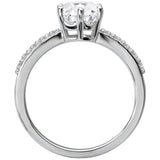 BW JAMES Engagement Rings "The Vienna" The Classic Semi-Mount Diamond Ring