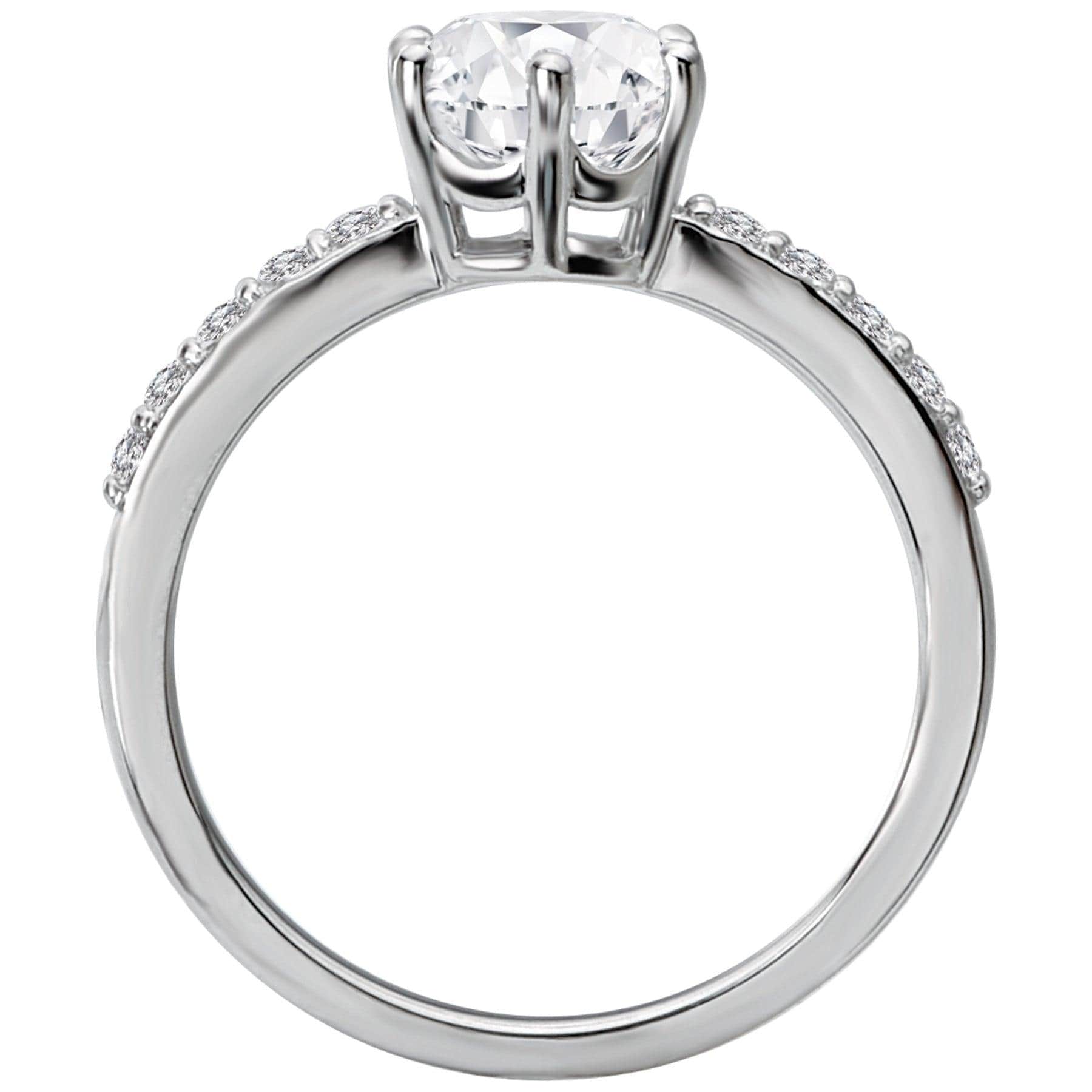 BW JAMES Engagement Rings "The Vienna" The Classic Semi-Mount Diamond Ring