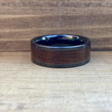 BW James Jewelers ALT Wedding Band “The Sergeant” 100% USA Made Black Ceramic Ring With Wood From A M1 Garand