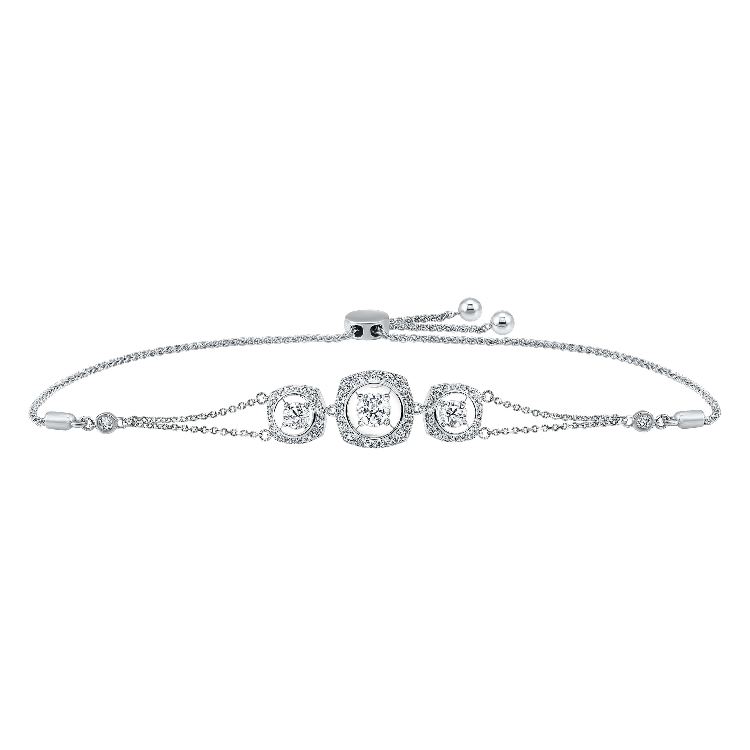 BW James Jewelers Bracelet 16 Page Christmas Catalog Offer 10KTW Diamond Bracelet 3/4 Ct