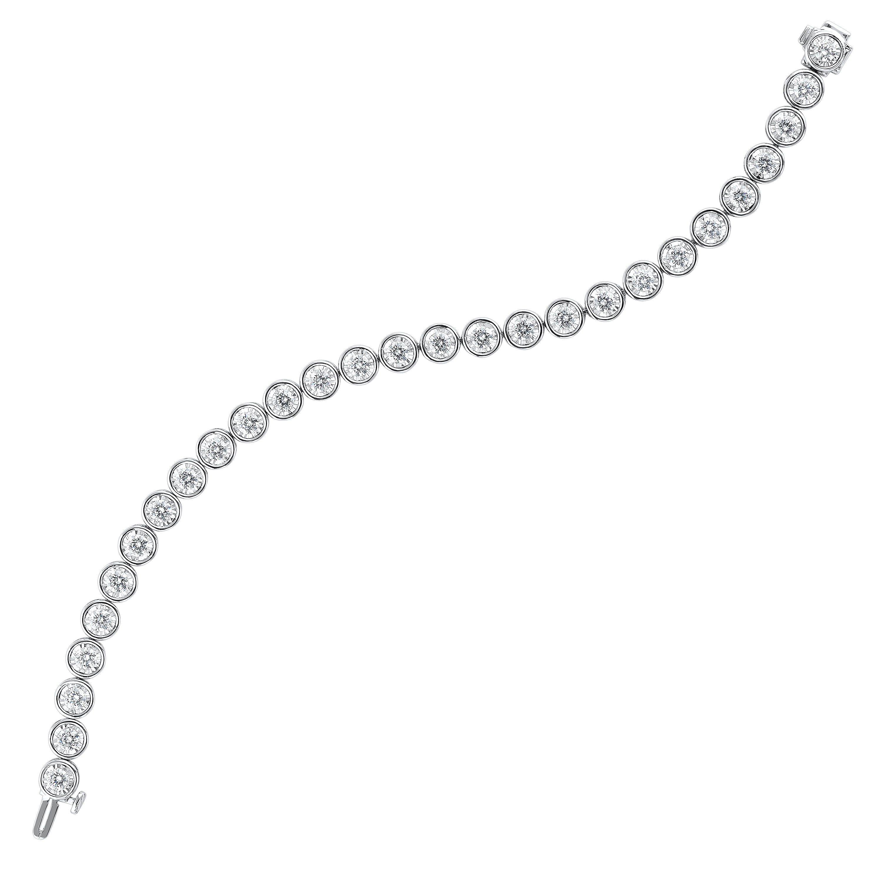 BW James Jewelers Bracelet 16 Page Christmas Catalog Offer 14K Diamond Bracelet 1 ctw