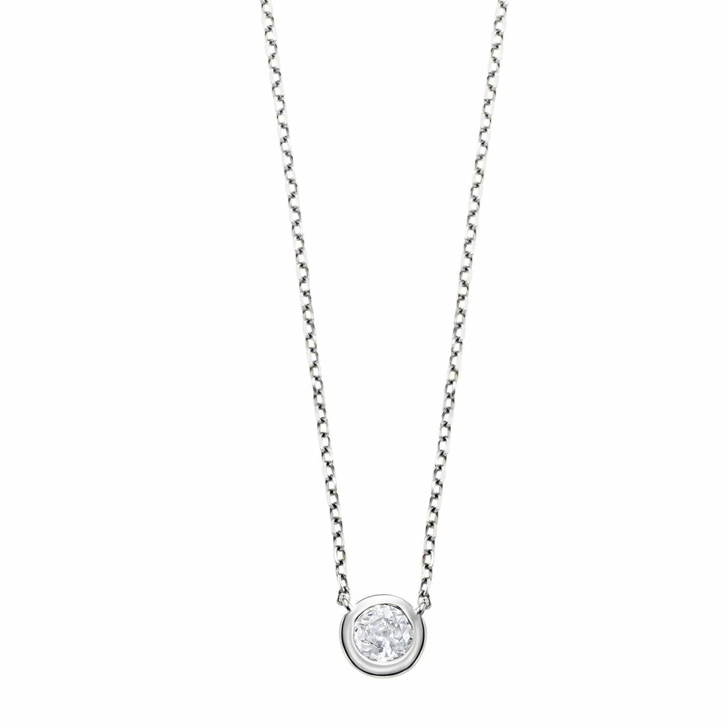 BW James Jewelers Diamond Pendant 14K Diamond Pear-Shape Pendant