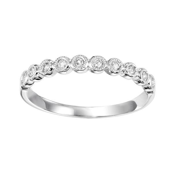 BW James Jewelers diamond wedding bands 14K Diamond Mixable Ring