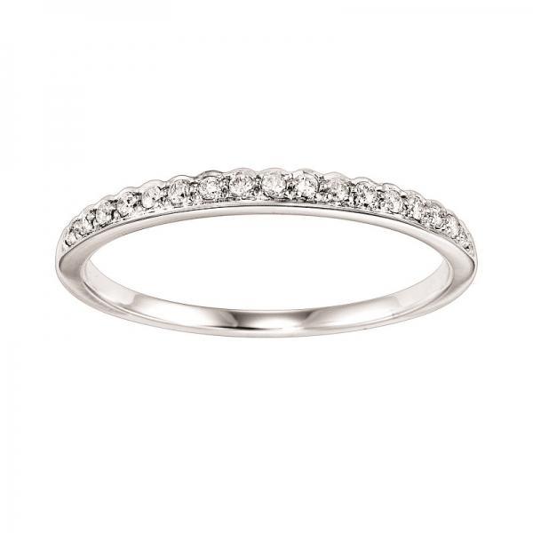 BW James Jewelers diamond wedding bands 14K Diamond Mixable Ring