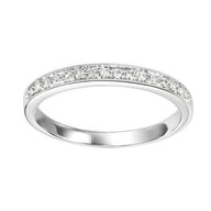 BW James Jewelers diamond wedding bands 14K Diamond Mixable Ring