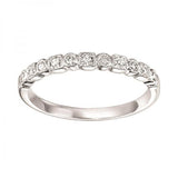 BW James Jewelers diamond wedding bands 8 14K Diamond Mixable Ring