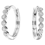 BW James Jewelers Earrings 16 Page Christmas Catalog Offer 10K Diamond Mixable Earring 1/7 ctw